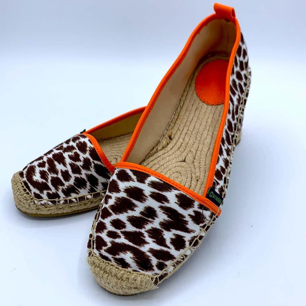 C Wonder Leopard Print Espadrilles - image 1